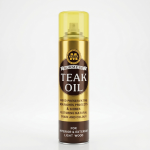Burmese Teak Oil Aerosol - Light Wood 270ml