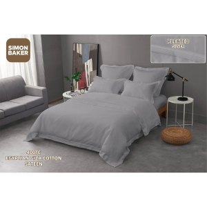 Flat Sheet Egyptian Cotton 400 Thread Count - Silver