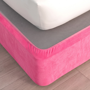 Suede Bed Base Wrap - Pink