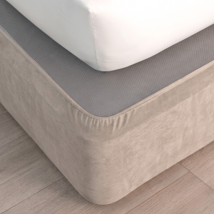 Suede Bed Base Wrap - Natural