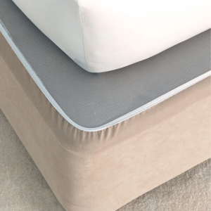 Suede Bed Base Wrap - Taupe