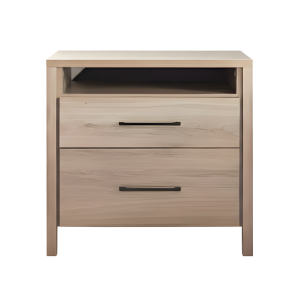 Karoo Kiaat Wood Bedside Pedestal 600mm