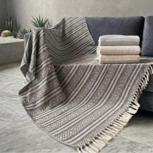 Simon Baker Cotton Throw - Jenna