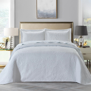 Simon Baker Primrose Bedspread - White